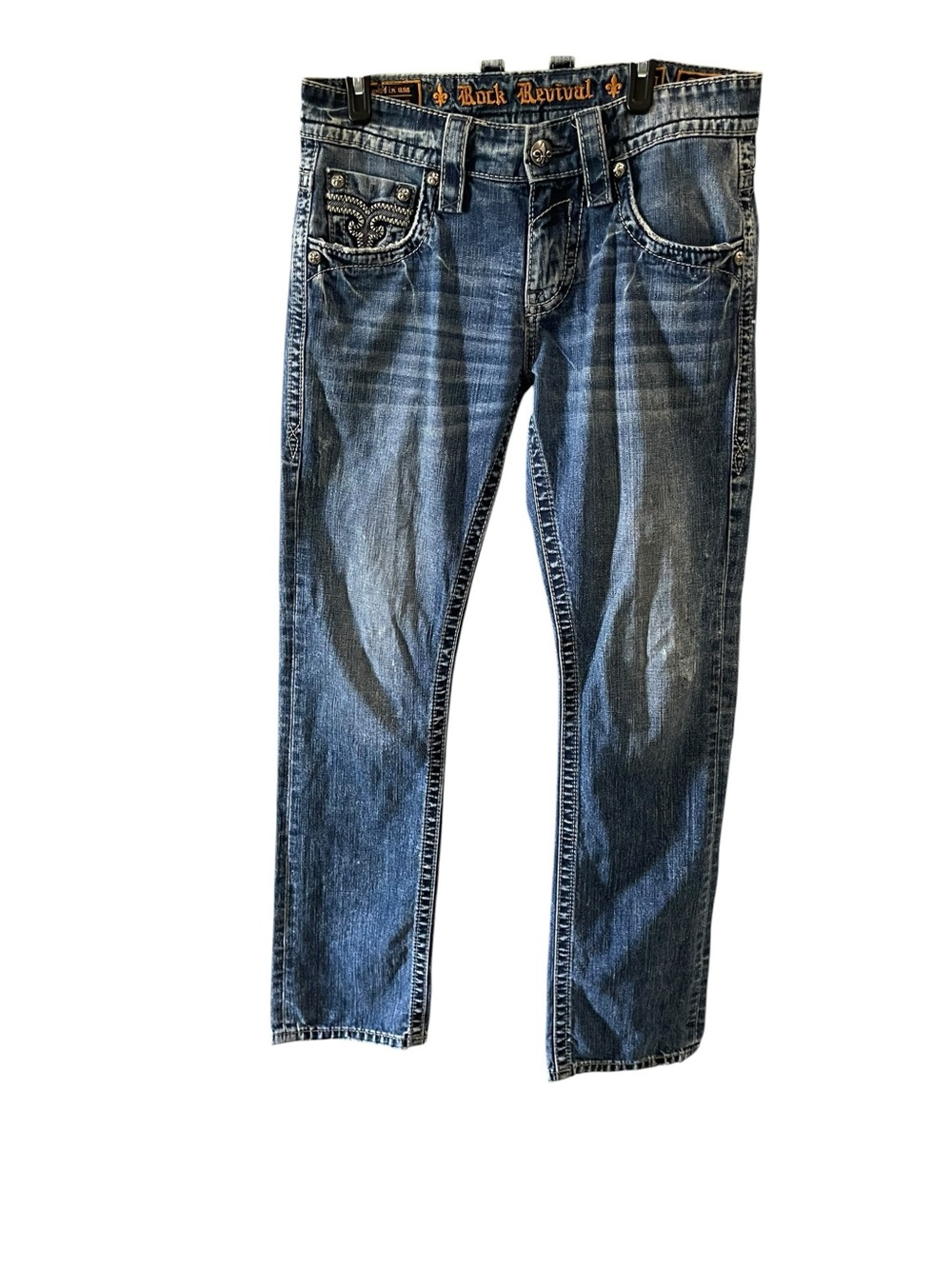 Rock Revival | Men's Mario Straight Jeans Waist 30